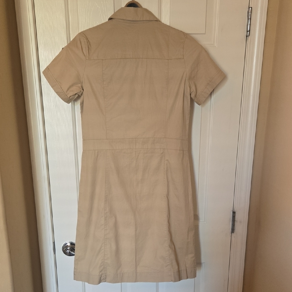 WANG MAO Sz XL Chinese UNIFORM STYLE Light LINEN Summer Khaki GREEN! TIMELESS - Picture 7 of 8